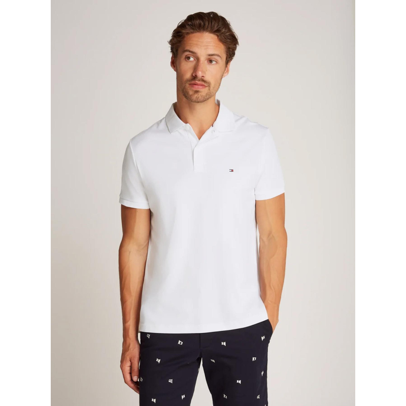 Polo coupe standard blanc homme - Tommy Hilfiger