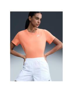 T-shirt nsw club apricot orange femme - Nike