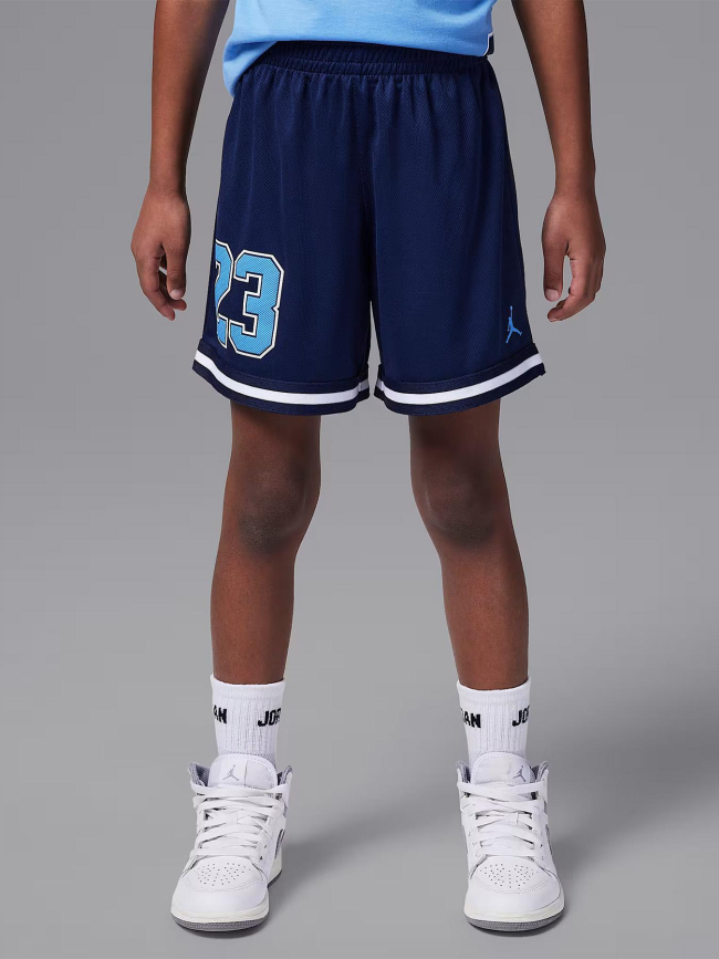 Ensemble t-shirt et short play off bleu bébé - Jordan