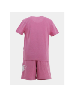 Ensemble t-shirt et short club rose bébé - Nike