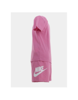 Ensemble t-shirt et short club rose bébé - Nike
