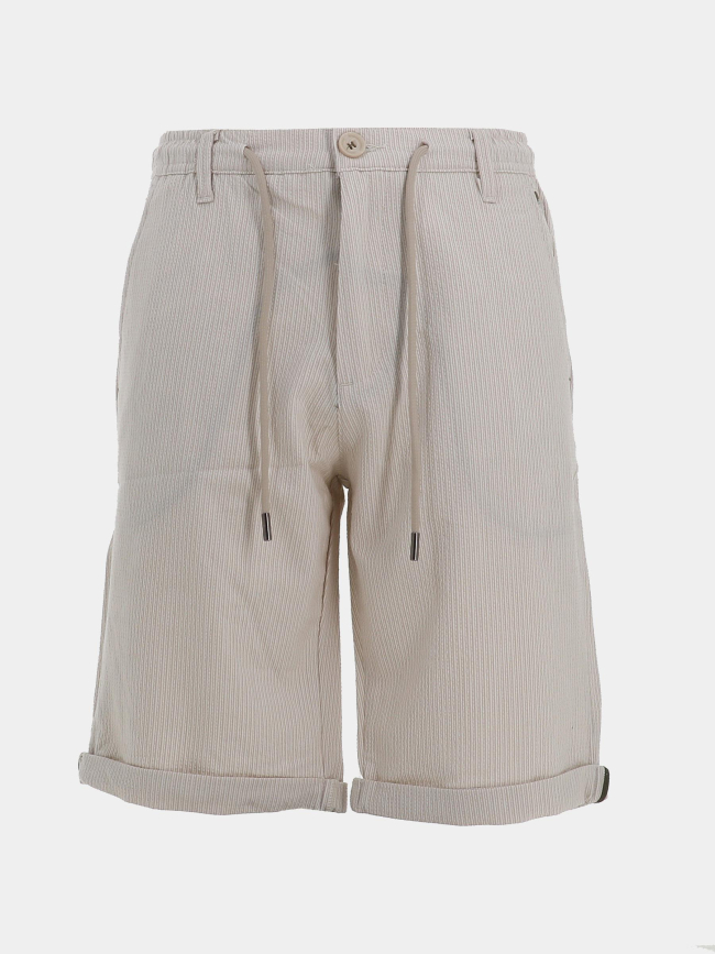 Short léger tapered beka beige homme - Benson & Cherry