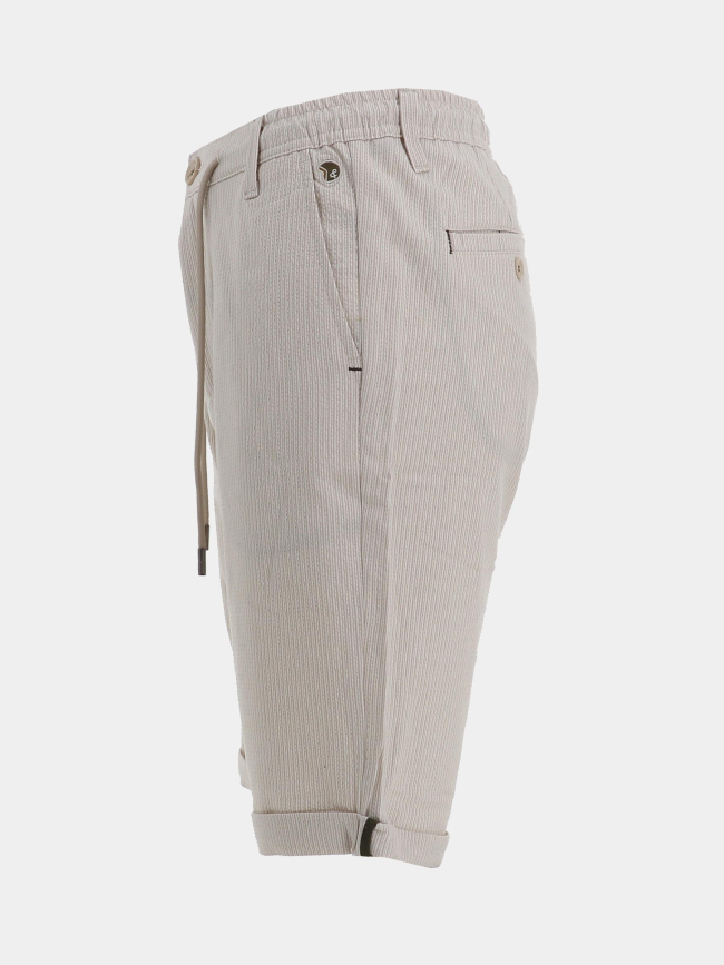 Short léger tapered beka beige homme - Benson & Cherry