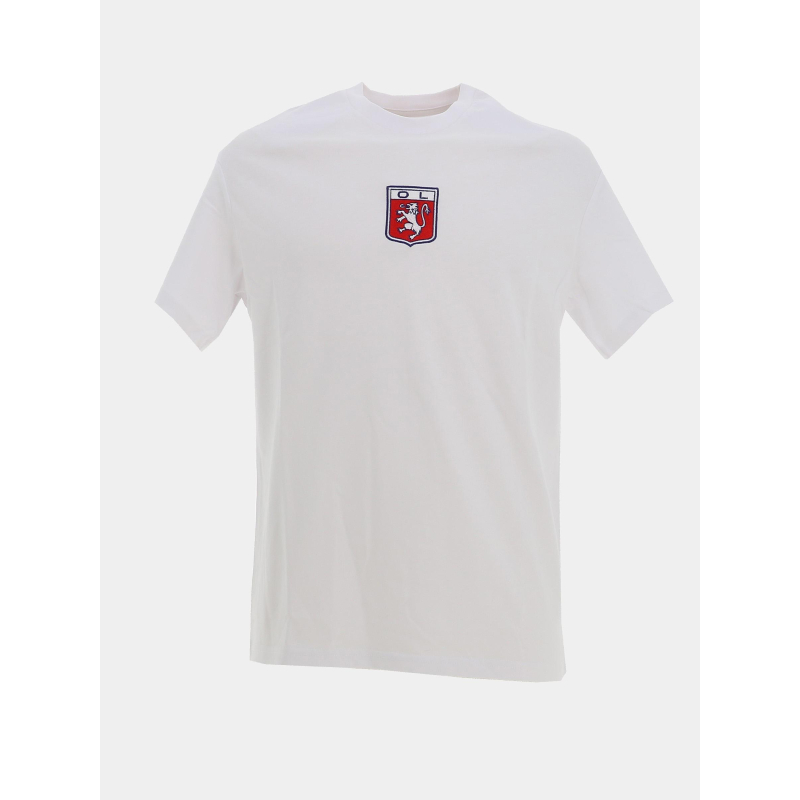 T-shirt OL 75 ans blanc adulte - Olympique Lyonnais