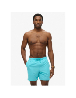 Short de bain essential turquoise homme - Superdry
