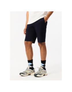 Bermuda chino slim fit coton stretch bleu marine homme - Lacoste