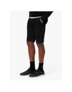 Bermuda chino slim fit coton stretch noir homme - Lacoste