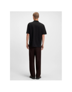 Polo dusplity noir homme - Hugo