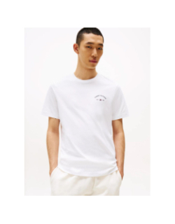 T-shirt logo hotel blanc homme - Tommy Hilfiger