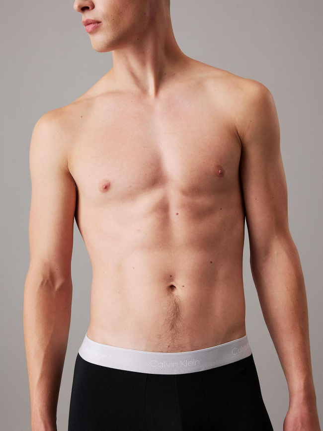 Pack 3 boxers icon bande coloré noir homme - Calvin Klein