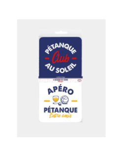 Dessous de verre pétanque club - STC