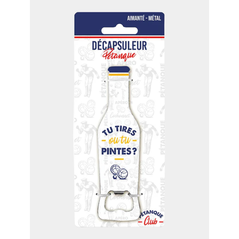 Décapsuleur magnétique pétanque club - STC