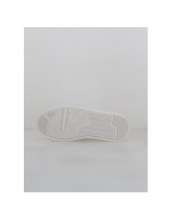 Baskets en cuir court detail blanc orange homme - Tommy Hilfiger