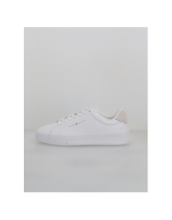 Baskets en cuir court detail blanc homme - Tommy Hilfiger