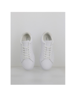 Baskets en cuir court detail blanc homme - Tommy Hilfiger