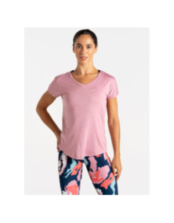 T-shirt de sport vigilant rose femme - Dare2B