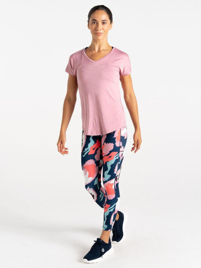 T-shirt de sport vigilant rose femme - Dare2B