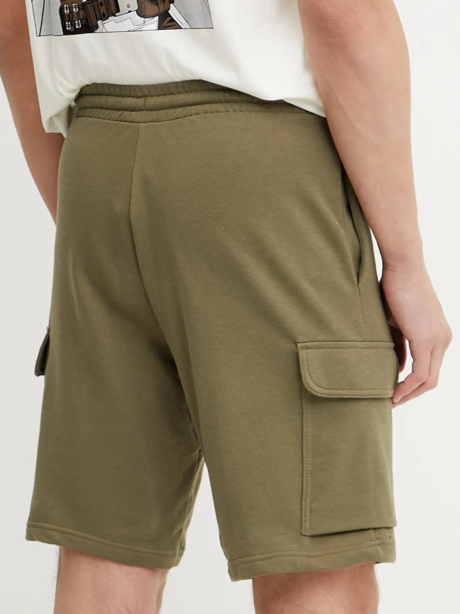 Short cargo petit logo essentials chelsea kaki homme - Adidas