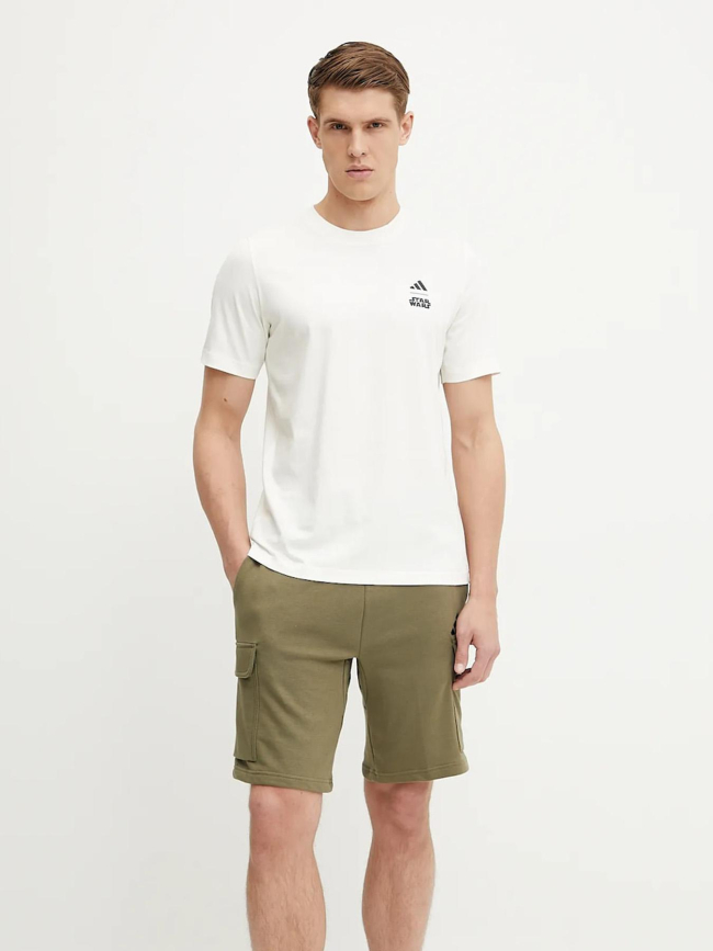 Short cargo petit logo essentials chelsea kaki homme - Adidas