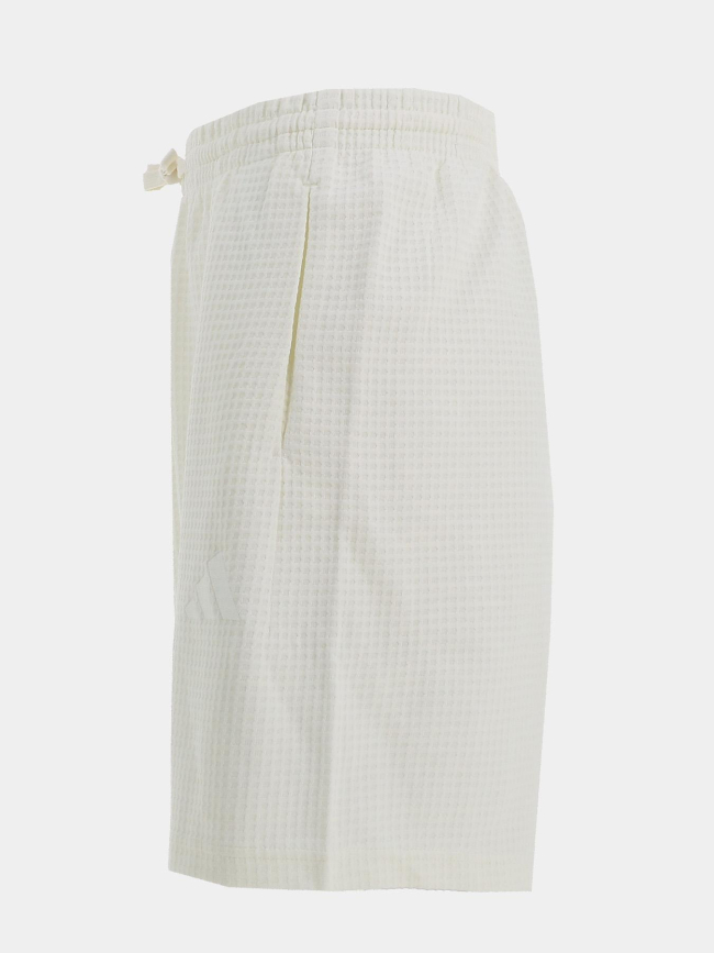 Short gaufré all szn blanc homme - Adidas