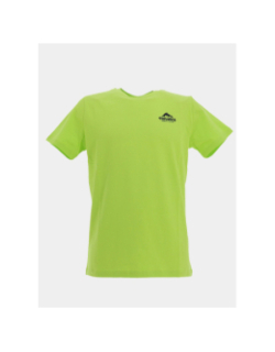T-shirt à manches courtes union vert fluo homme - Helvetica