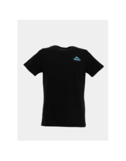 T-shirt à manches courtes union noir homme - Helvetica