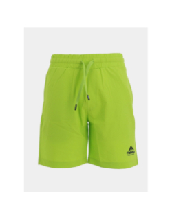 Short union vert fluo homme - Helvetica