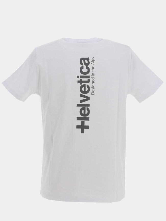 T-shirt à manches courtes quintana blanc homme - Helvetica