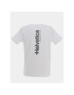 T-shirt à manches courtes quintana blanc homme - Helvetica