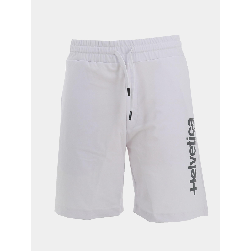 Short quintana blanc homme - Helvetica