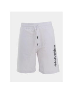 Short quintana blanc homme - Helvetica