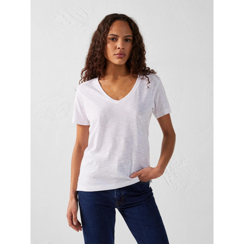 T-shirt à manches courtes sonia blanc femme - JOTT