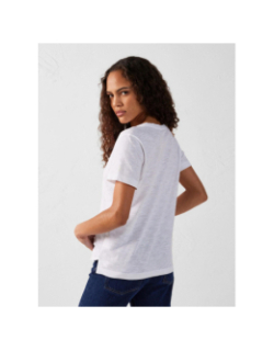 T-shirt à manches courtes sonia blanc femme - JOTT