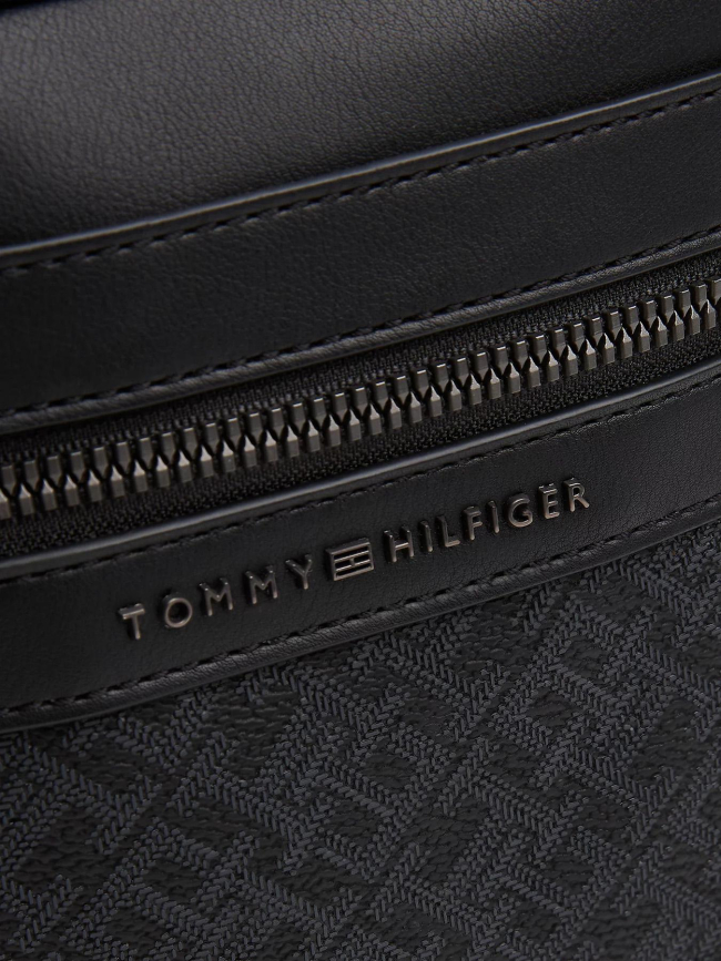 Sacoche à bandoulière et monogramme noir homme - Tommy Hilfiger