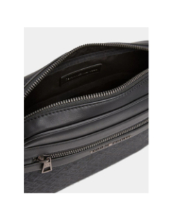 Sac bandoulière à monogramme noir homme - Tommy Hilfiger