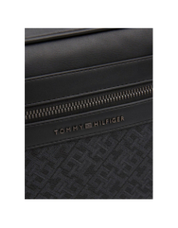 Sac bandoulière à monogramme noir homme - Tommy Hilfiger