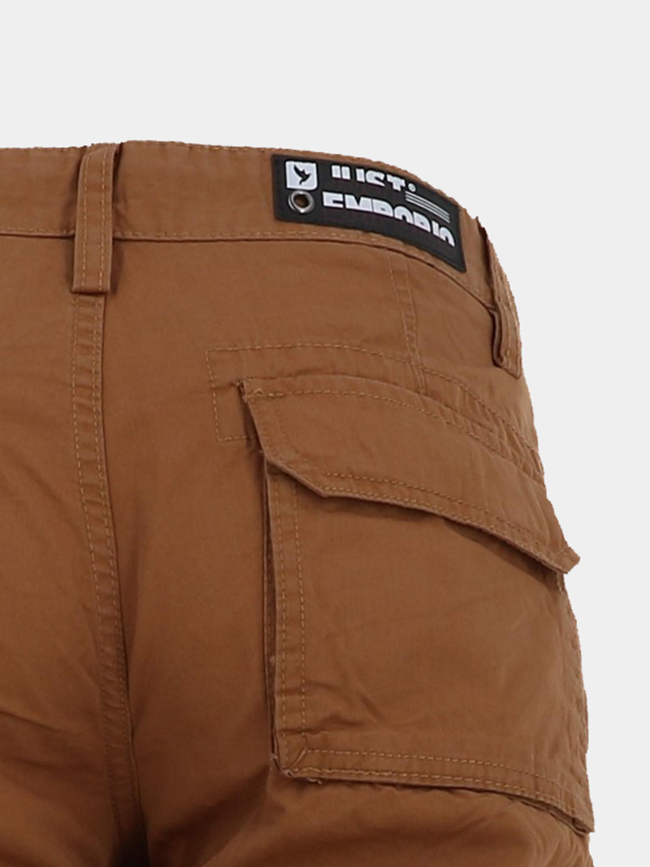 Pantacourt victoria marron homme - Just Emporio