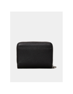 Portefeuille en simili cuir lézardé noir femme - Calvin Klein Jeans