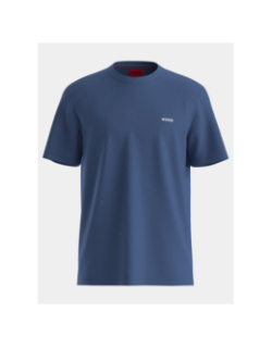 T-shirt à manches courtes dero bleu homme - Hugo