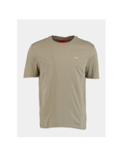 T-shirt à manches courtes dero beige homme - Hugo