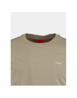 T-shirt à manches courtes dero beige homme - Hugo