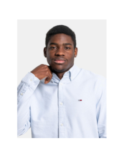 Chemise oxford coupe standard bleu homme - Tommy Jeans