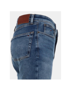 Jean slim scanton à drapeau brodé bleu homme - Tommy Jeans