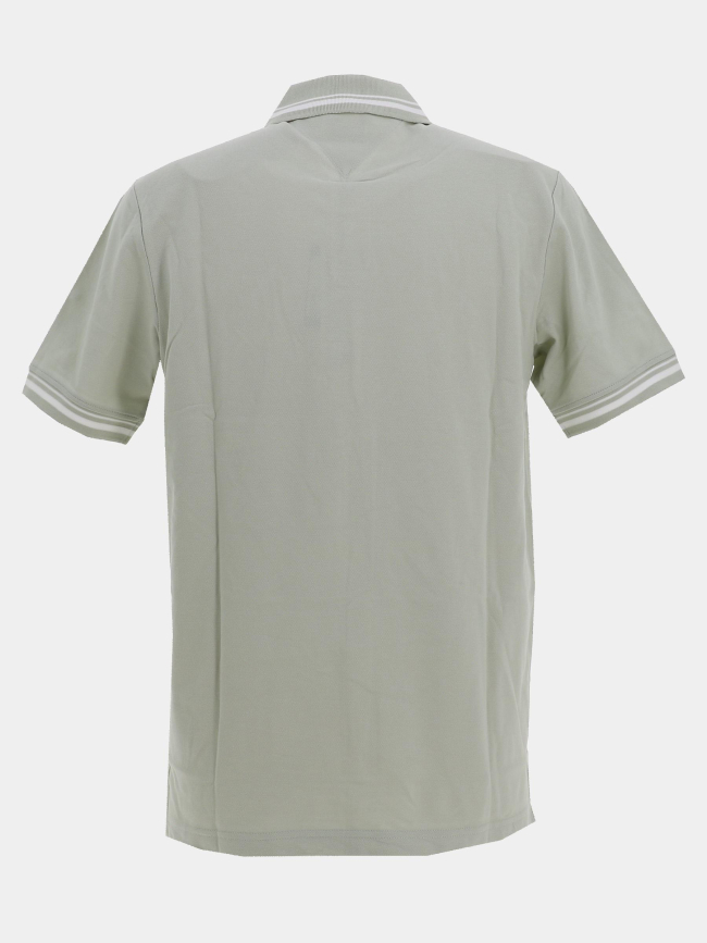 Polo à manches courtes regular vert pale homme - Tommy Jeans