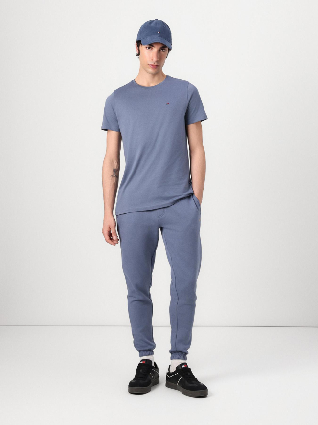 T-shirt à manches courtes ajusté bleu homme - Tommy Jeans