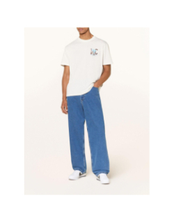 T-shirt décontracté à imprimé au dos blanc homme - Tommy Jeans