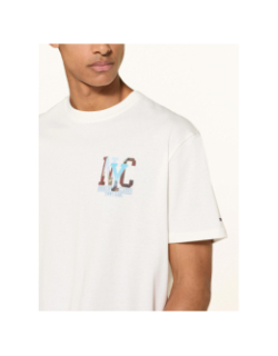 T-shirt décontracté à imprimé au dos blanc homme - Tommy Jeans