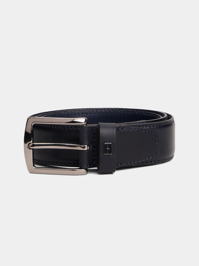 Ceinture denton à plaque drapeau noir homme - Tommy Hilfiger