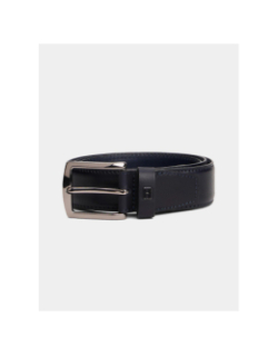 Ceinture denton à plaque drapeau noir homme - Tommy Hilfiger
