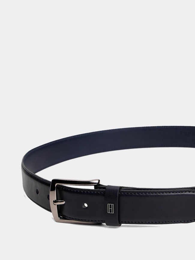 Ceinture denton à plaque drapeau noir homme - Tommy Hilfiger